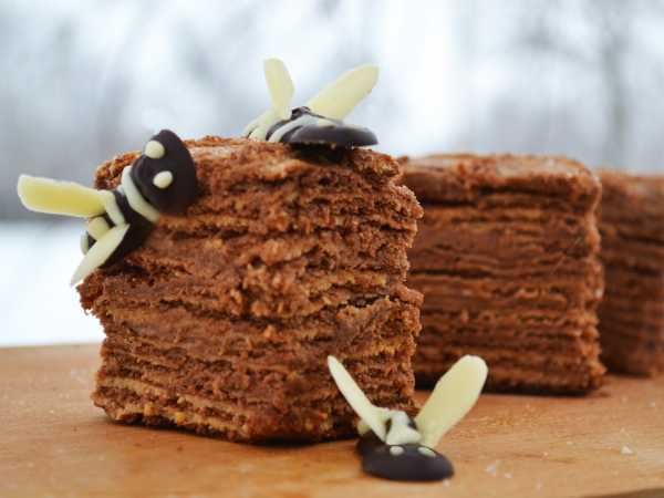 Бенто торт Медовик