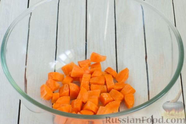 Кольраби, свёкла, картофель и морковь, запечённые с бальзамическим соусом