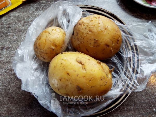 Люля-кебаб из картофеля на мангале