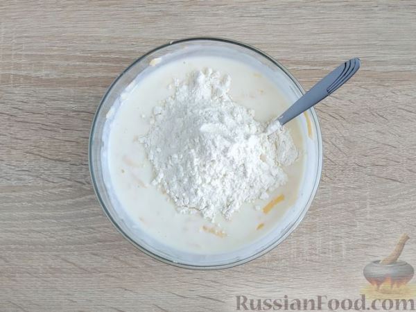 Жареные кабачки в сырно-йогуртовом кляре